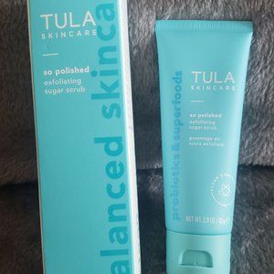 TULA Skincare So Polished Exfoliating Sugar Scrub 82G $40